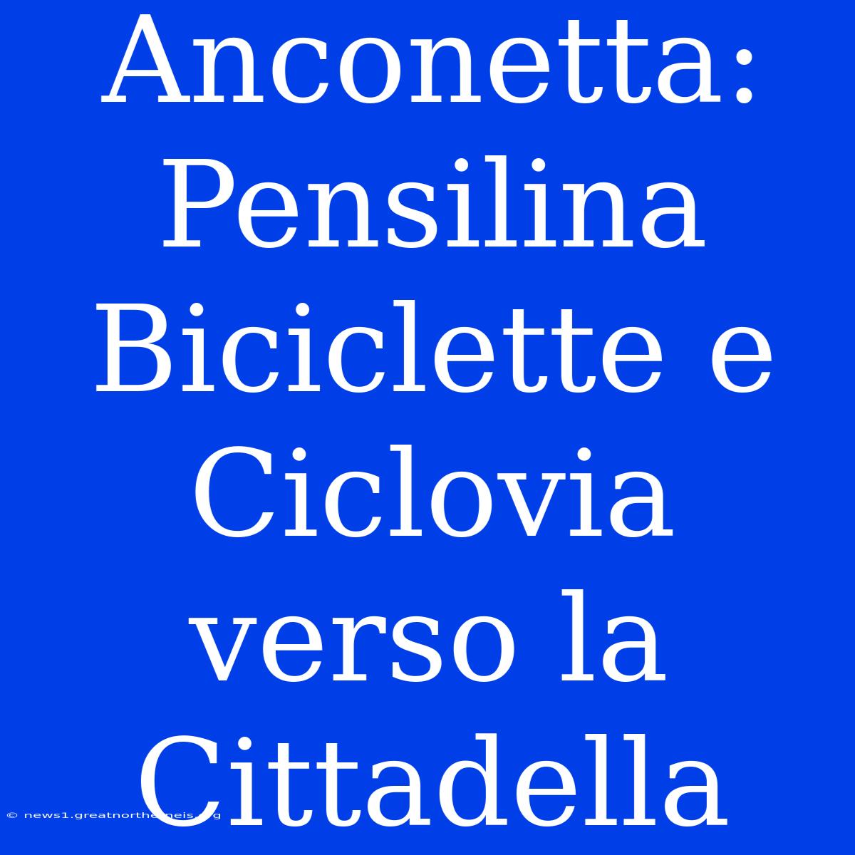 Anconetta: Pensilina Biciclette E Ciclovia Verso La Cittadella