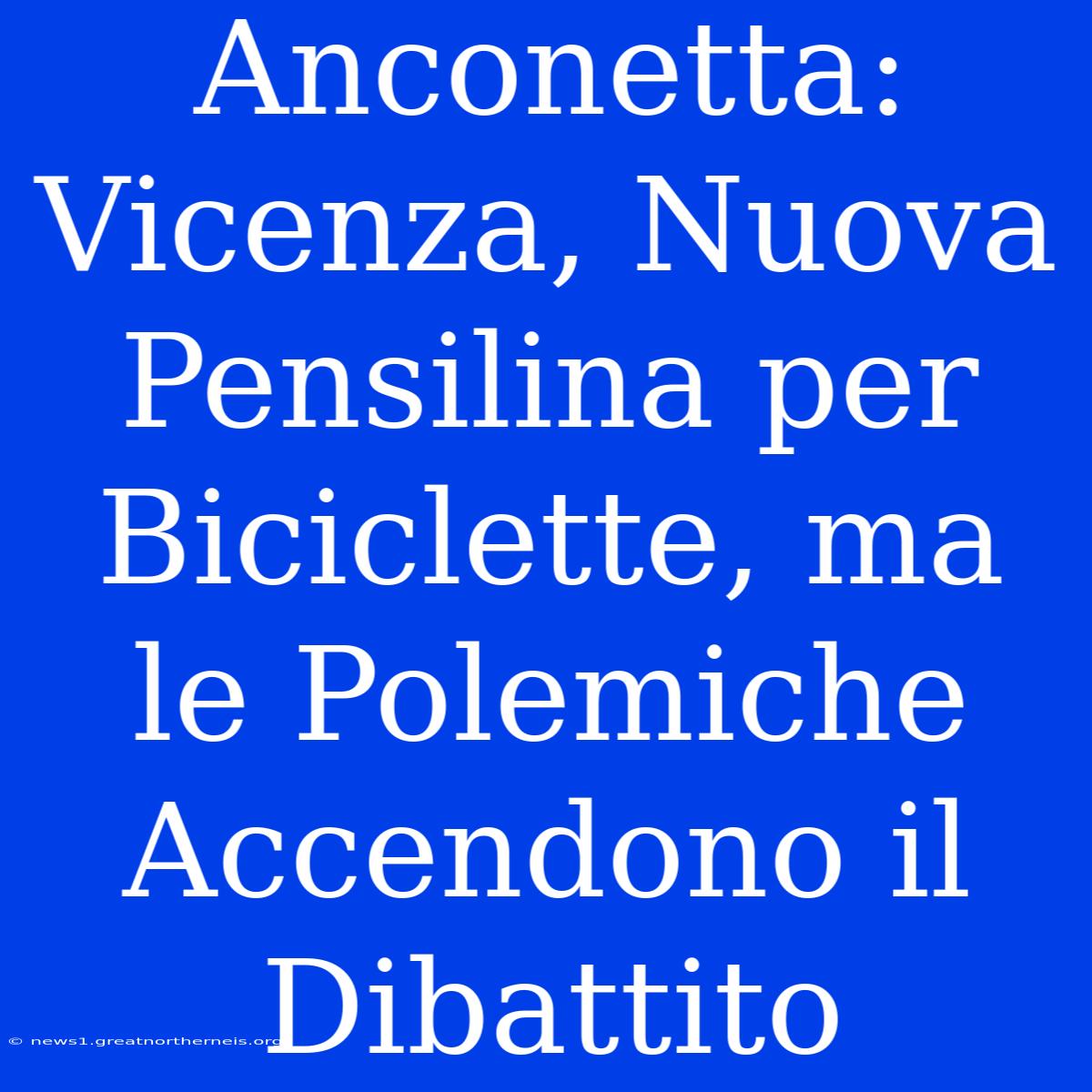 Anconetta: Vicenza, Nuova Pensilina Per Biciclette, Ma Le Polemiche Accendono Il Dibattito