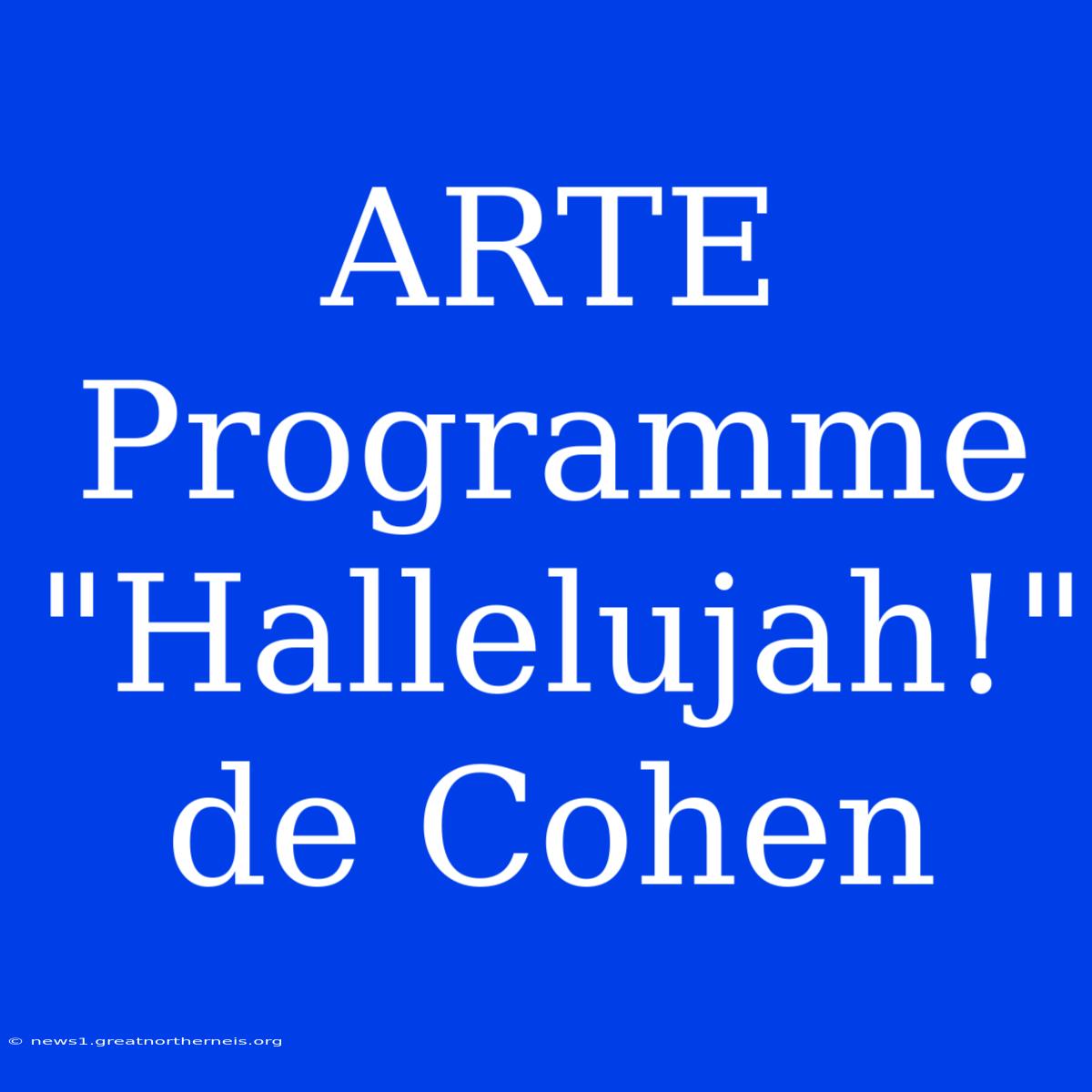 ARTE Programme 