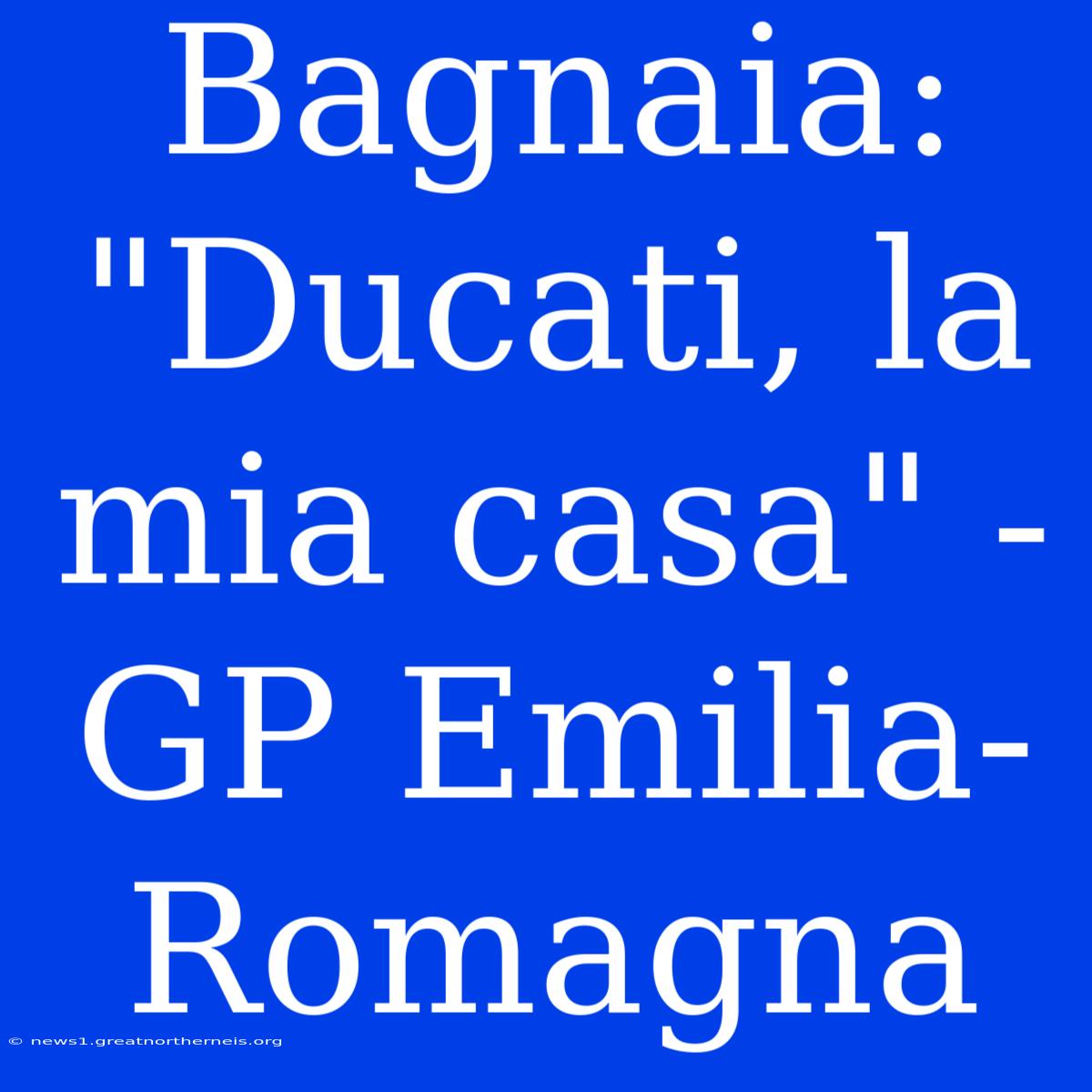 Bagnaia: 