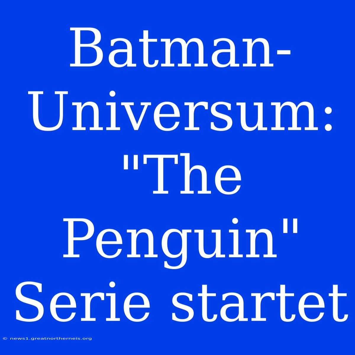 Batman-Universum: 