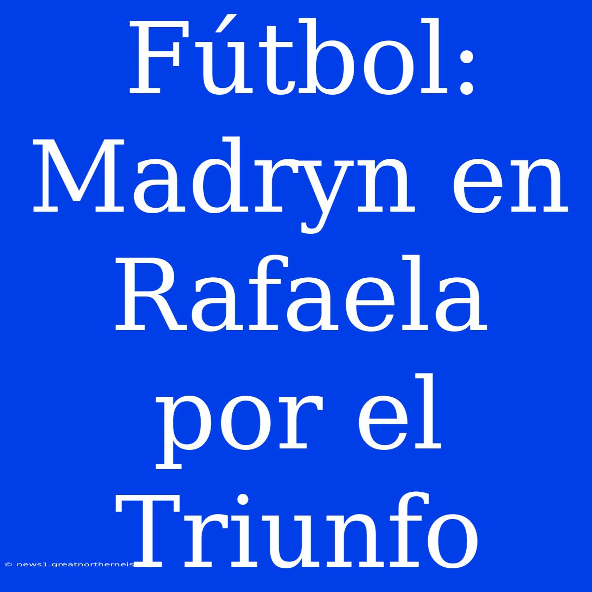 Fútbol: Madryn En Rafaela Por El Triunfo