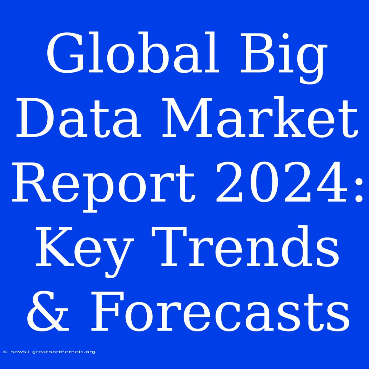 Global Big Data Market Report 2024: Key Trends & Forecasts