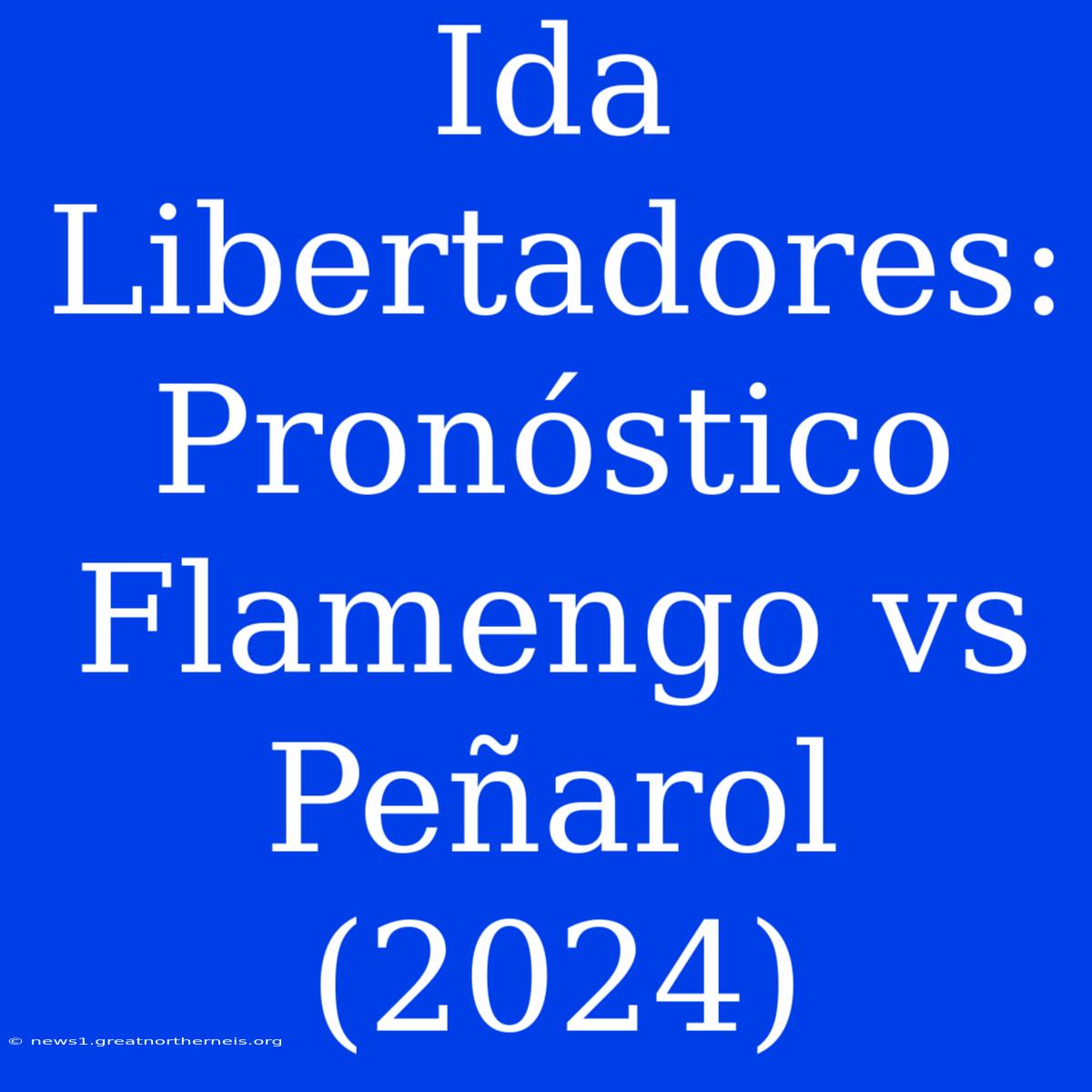 Ida Libertadores: Pronóstico Flamengo Vs Peñarol (2024)