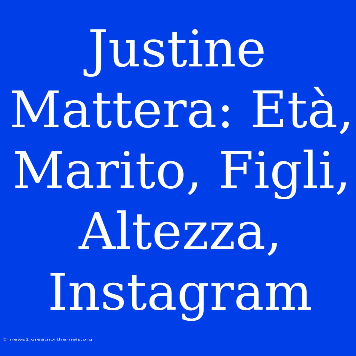 Justine Mattera: Età, Marito, Figli, Altezza, Instagram