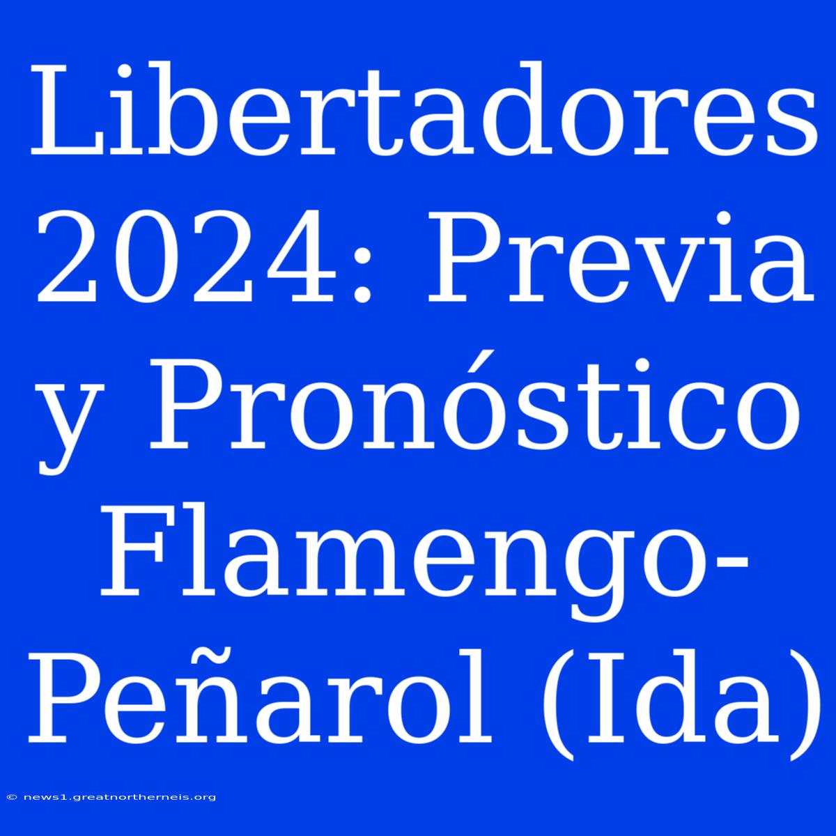 Libertadores 2024: Previa Y Pronóstico Flamengo-Peñarol (Ida)