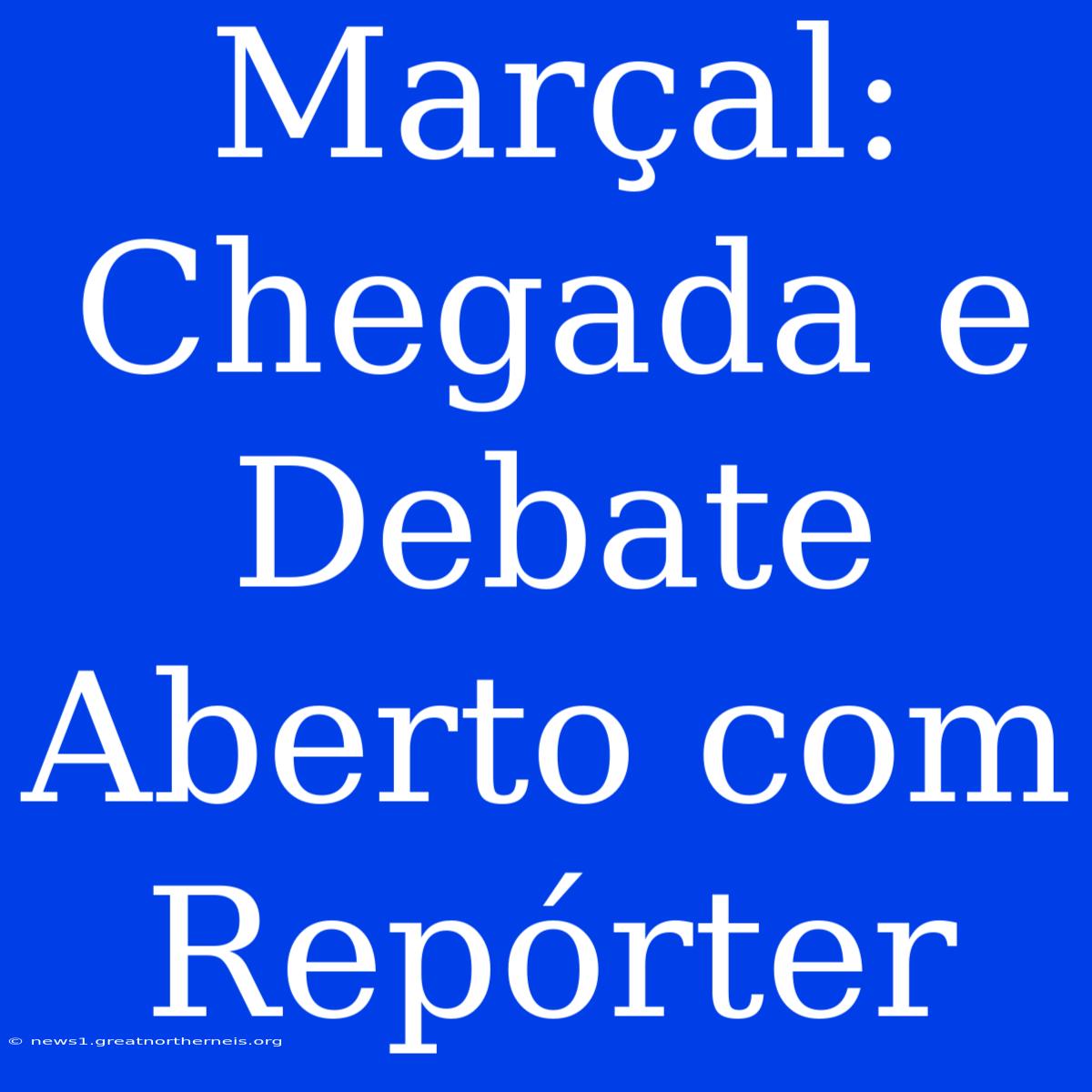 Marçal: Chegada E Debate Aberto Com Repórter