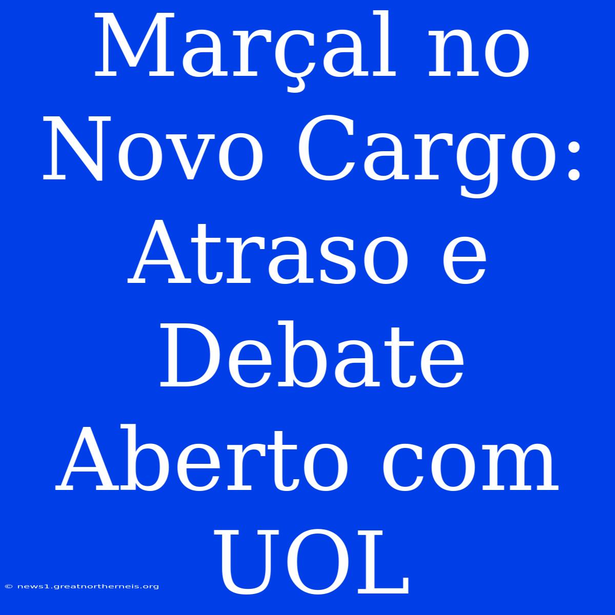 Marçal No Novo Cargo: Atraso E Debate Aberto Com UOL