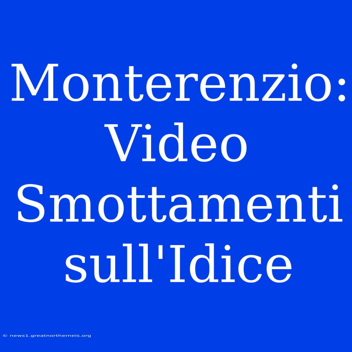 Monterenzio: Video Smottamenti Sull'Idice