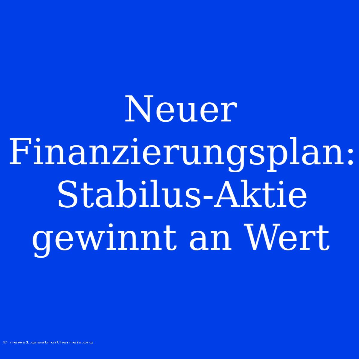 Neuer Finanzierungsplan: Stabilus-Aktie Gewinnt An Wert