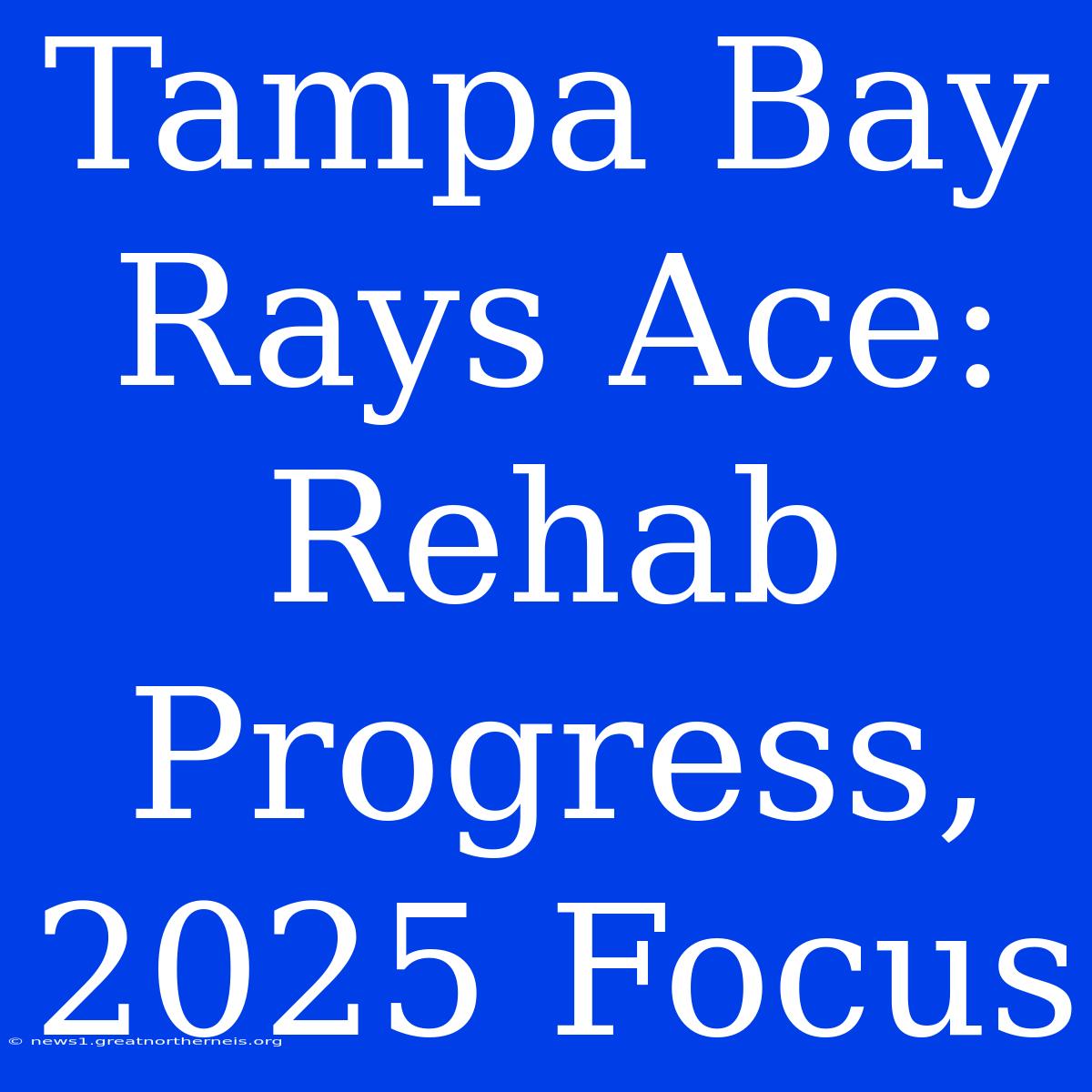 Tampa Bay Rays Ace: Rehab Progress, 2025 Focus