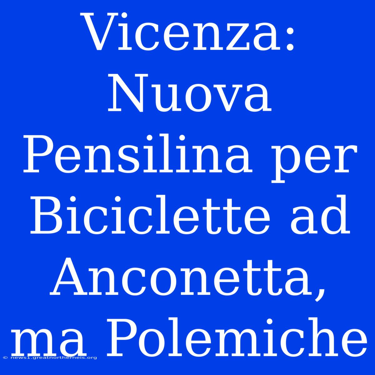 Vicenza: Nuova Pensilina Per Biciclette Ad Anconetta, Ma Polemiche