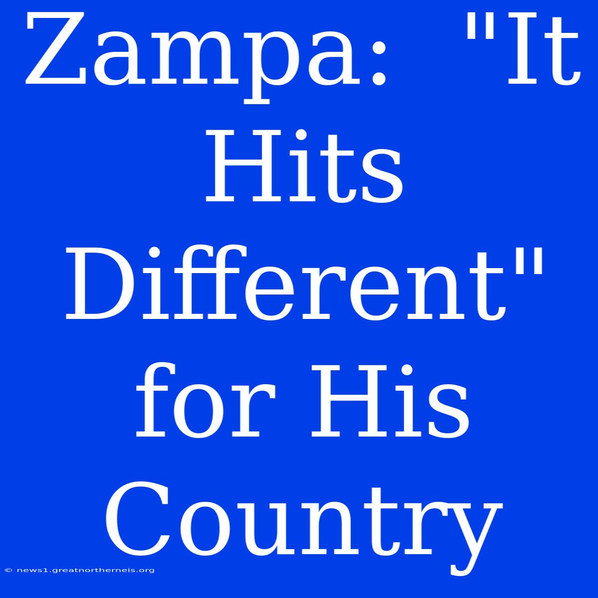 Zampa:  